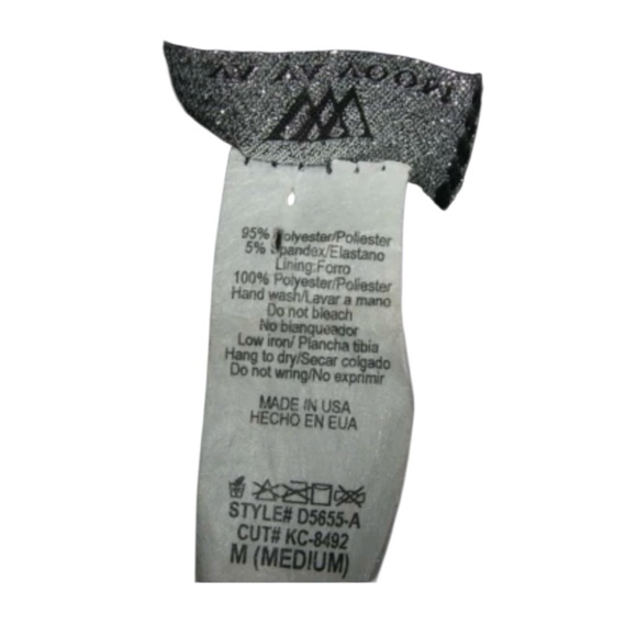 Va Va Voom Dress Long Tulip Flower Floral Cottagecore Long Black Pink Romantic M - Picture 14 of 16